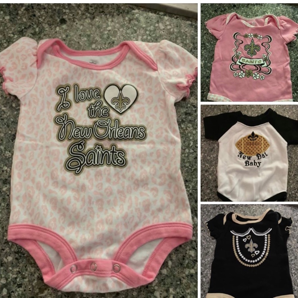4 Saints onsies